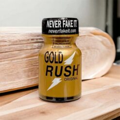 Gold Rush Poppers 10ml - Chính hãng Mỹ USA PWD, giúp kích thích và tăng hưng phấn cho cả Top và Bot trong cộng đồng LGBT.