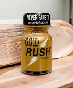 Gold Rush Poppers 10ml - Chính hãng Mỹ USA PWD, giúp kích thích và tăng hưng phấn cho cả Top và Bot trong cộng đồng LGBT.