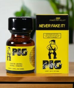 Pig Sweet Gold Popper vàng 10ml Chính Hãng - mang đến sự kích thích mạnh mẽ cho cả Top và Bot.