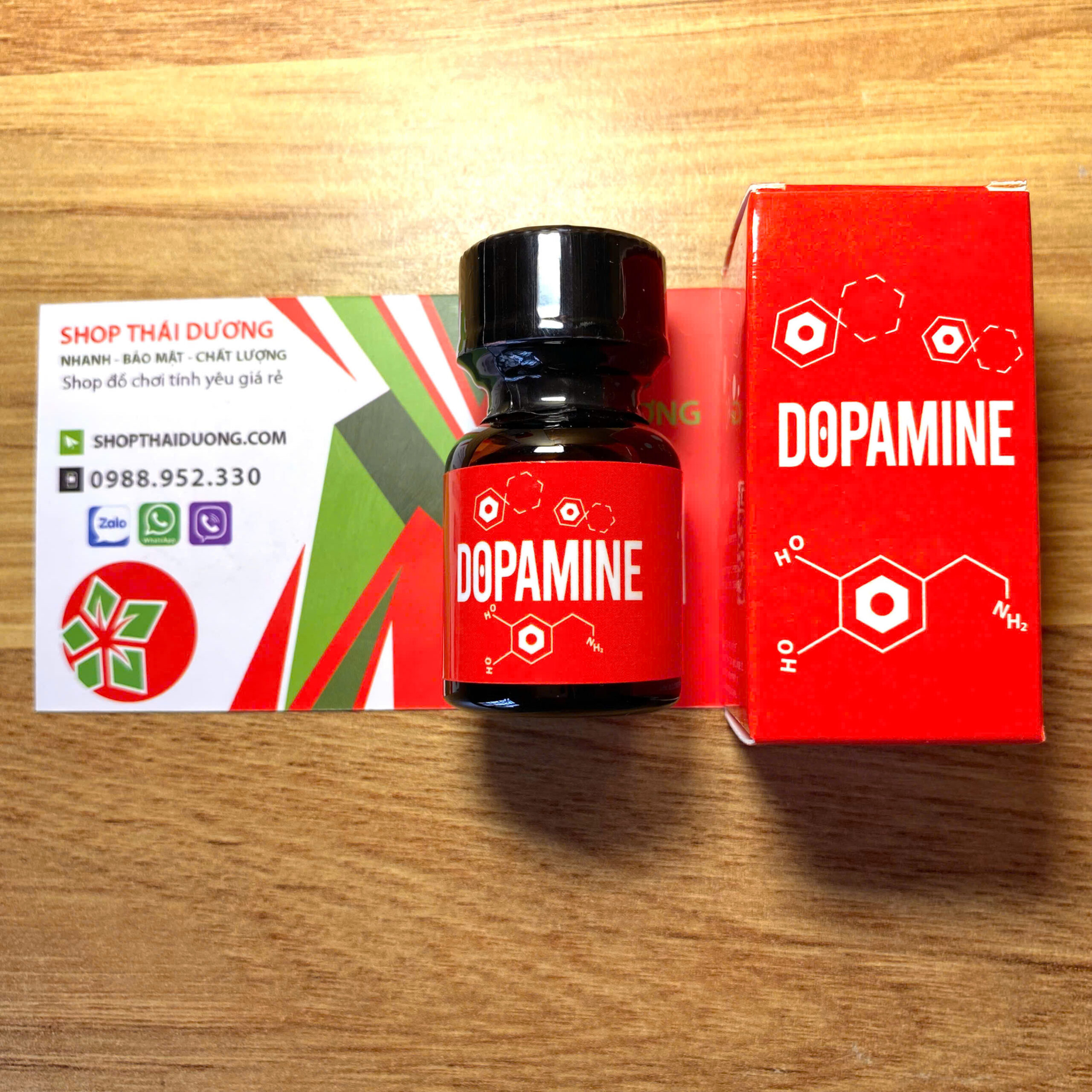 Popper Chính Hãng Dopamine 10ml Đỏ PWD Tăng Khoái Cảm - Ảnh 2