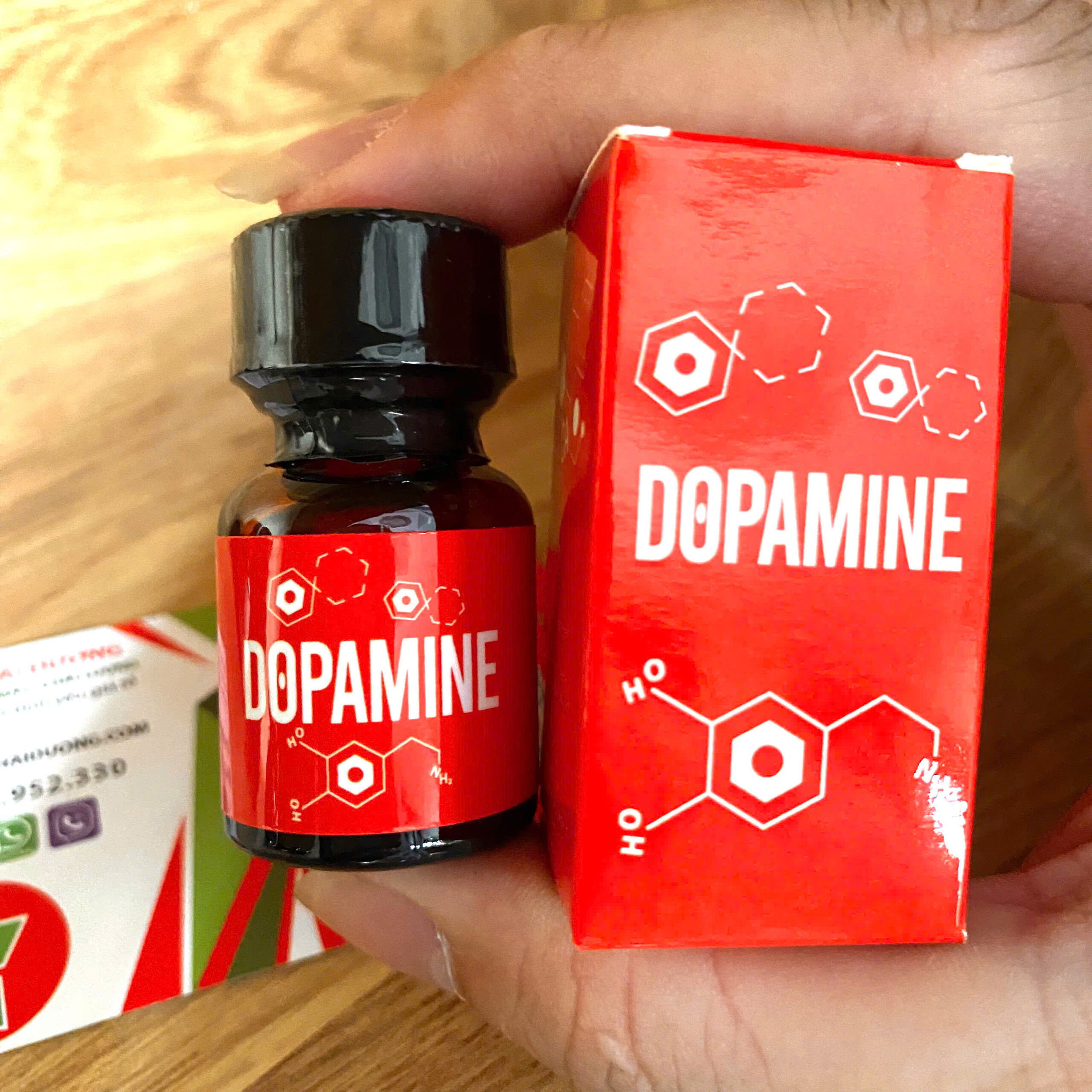 Popper Chính Hãng Dopamine 10ml Đỏ PWD Tăng Khoái Cảm - Ảnh 4