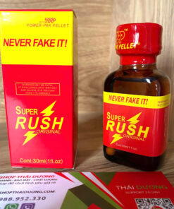 Alternative view of Tinh Dầu Popper Super Rush Red 30ml Đỏ – Chính Hãng USA, Kích Thích Mạnh, Tăng Hưng Phấn