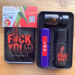 Sét Hôp Combo Tinh Dầu Popper Fuck Youlo 50ml Chính Hãng Dùng Tăng Kích Thích & Giảm Đau Cho Các Ban T&B