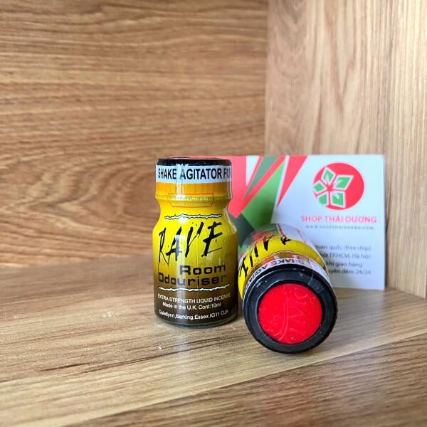 Popper Rave Room Odouriser 10ml Chính Hãng PWD – Dành Cho Top và Bot