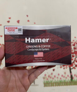 Kẹo Sâm Hamer Mỹ hộp 32 viên