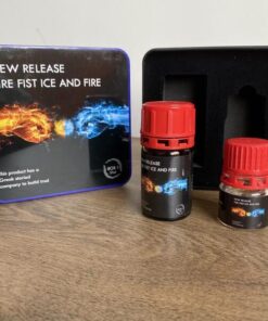 Set Hôp Combo Popper New Release Fire Fist Ice And Fire Giup Tưng khoái cảm Mãnh Liệt Hôp 60ml