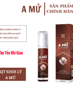 Chai Xịt A Mứ – Giải Pháp Kéo Dài Cuộc Yêu Dành Cho Nam Giới