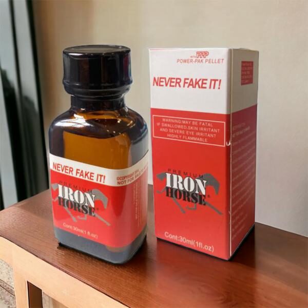 Phân Phối Chai HÍt Kích Thích Popper Premium Iron Horse 30ml Chính Hãng Mỹ Dùng Cho Top Bot