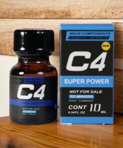 Tinh Dầu Kích Thích Popper C4 Blue Xanh chai 10ml - Sự Kết Hợp Hoàn Hảo Cho Top Bot