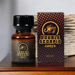 Tinh Dầu Popper Double Scorpio Amber chai 10ml chính hãng mỹ kích thích cực mạnh Cho LGBT