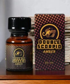 Tinh Dầu Popper Double Scorpio Amber chai 10ml chính hãng mỹ kích thích cực mạnh Cho LGBT