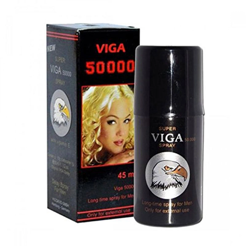 Chai xịt Super Viga 50000 chính hãng giúp kéo dài thời gian quan hệ