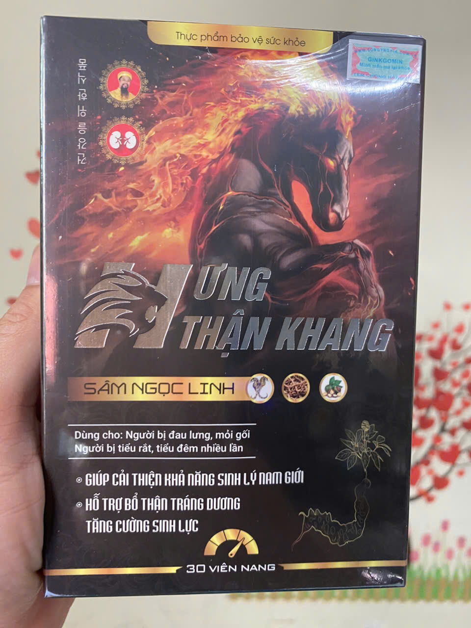 Viên uống Hưng Thận Khang tăng cường sinh lý nam giới