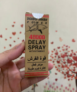Chai Xịt Cá Mập 48000 Delay Spray – Kéo Dài Cuộc Yêu