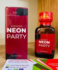 Popper Neon Red 30ml Chính Hãng PWD – Tinh Dầu Tăng Hưng Phấn Cực Mạnh Cho Bot