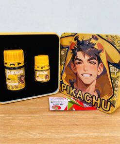 Tinh Dầu Popper Pikachu PWD 60ml – Combo Hộp Thiếc Cực Mạnh, Kích Thích Cặp Đôi Khi Yêu
