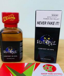 Tinh Dầu Tình Dục Popper Blue Devil 30ml Chính Hãng PWD – Kích Thích Cực Mạnh Cho Top Bot