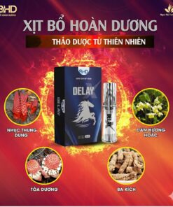 CHAI XỊT BỔ HOÀN DƯƠNG DELAY CHÍNH HÃNG - NGỌC NỮ TÂM VƯƠNG 12 bohoanduongdelay uqrPu