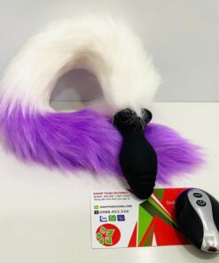 Đuôi Cáo Silicon Cosplay Rung Mạnh – Điều Khiển Từ Xa, 10 Chế Độ Cực Kích Thích