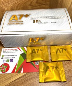 Kẹo Tăng Sinh Lý Nam A7 Alpha Seven Plus Complex Cao Cấp Made In U.S.A.