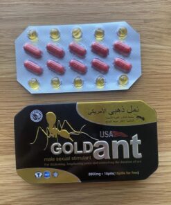 Thuốc Cường Dương Kiến vàng Đen Tây Tạng - Gold Ant USA -Kéo Dài Thời gian Cho Nam