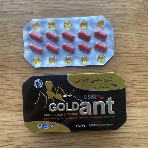 Thuốc Cường Dương Kiến vàng Đen Tây Tạng - Gold Ant USA -Kéo Dài Thời gian Cho Nam 2 thuoc cuong duong kien vang den tay tang gold ant usa keo dai thoi gian cho nam