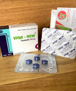 Viên Uống Cường Dương Viga 20mg Kéo Dài Quan Hệ Vỉ 4 Viên Cho Nam