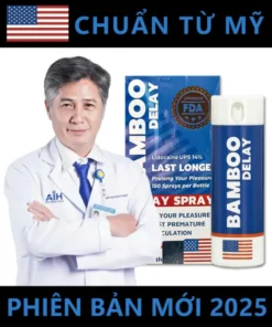 Xịt chống xuất tinh sớm Bamboo Delay 12ml – Giải pháp kéo dài cuộc yêu