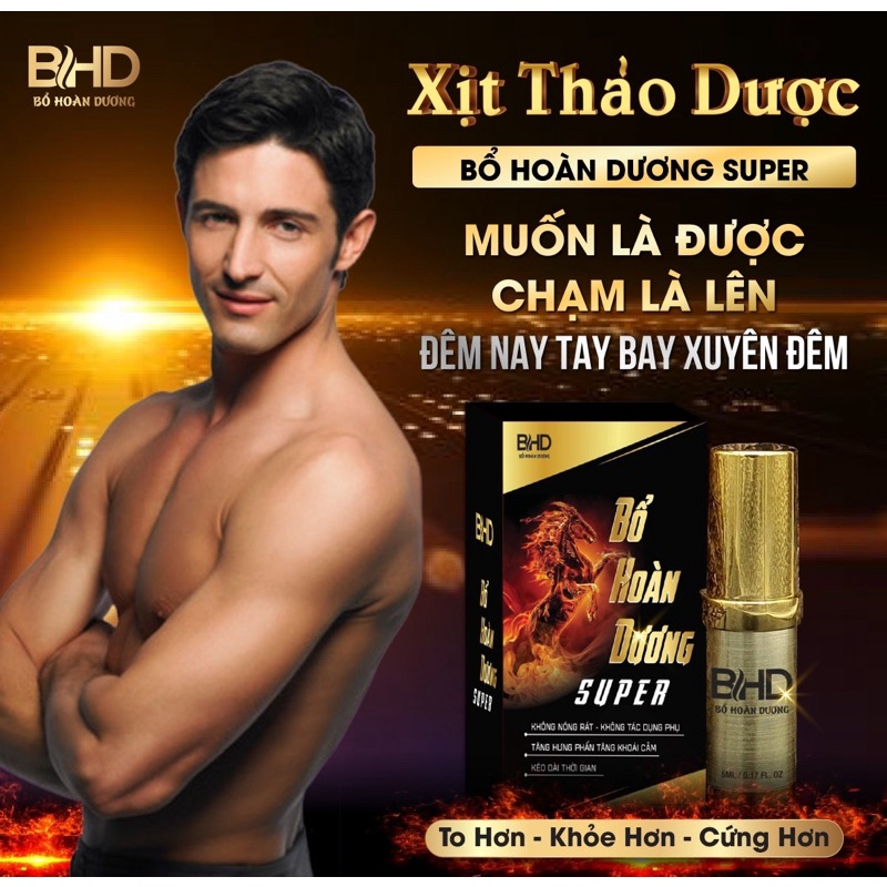 Chai Xịt Bổ Hoàn Dương Super BHD (5ml) - Ảnh 5