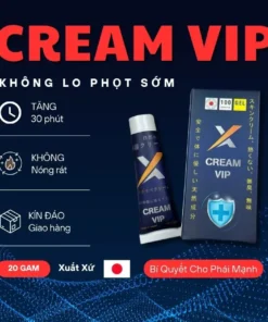 Kem Vip Nhật Hỗ Trợ Kéo Dài Thời Gian Dành Cho Nam Giới