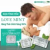 Kẹo Phòng The Bạc Hà Love Mint Nhật Bản – Kẹo Quan Hệ Miệng, BJ Cực Phê & Giúp Lâu Ra