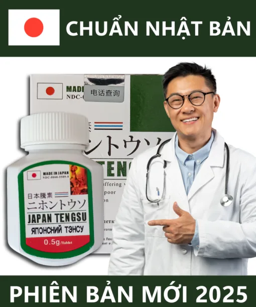 Thuốc Viên uống Tengsu Japan – Bản Chuẩn Nhật Chính Hãng, Tăng Cường Sinh Lý Nam, Hỗ Trợ Trị Xuất Tinh Sớm 25 tengsu1 1