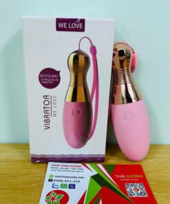 Trứng Rung Welove Bowling 10 Chế Độ – Đồ Chơi Tình Yêu Không Dây Cực Mạnh Cho Nữ