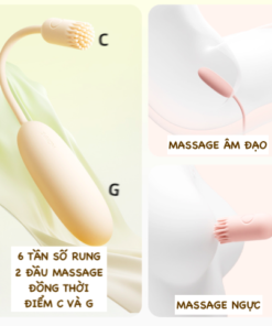 Alternative view of Trứng rung 2 đầu Svakom Shimmer kiểm soát qua App kích thích đa điểm thăng hoa