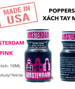 Alternative view of Popper Amsterdam Pink 10ml Mỹ USA chính hãng siêu mạnh giá tốt
