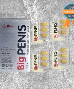 Alternative view of Big Penis USA chính hãng tăng khoái cảm kéo dài cường dương hộp 12 viên