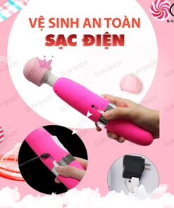 Chày rung King Kong không dây cao cấp kích thích điểm G sạc USB 21 chay rung tinh yeu king kong khong day massage diem g sac usb cao cap 3