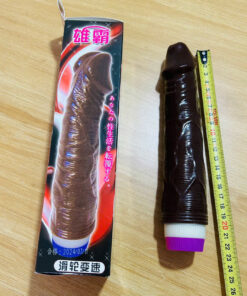 Alternative view of Dương Vật Giả Baile Silicon Màu Đen – Giống Thật, Có Rung, Cầm Tay Giá Rẻ