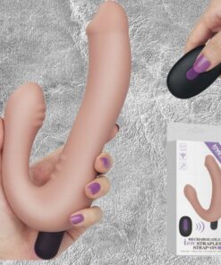 Dương vật giả 2 đầu Lovetoy Ijoy Strapless 10 chế độ rung siêu kích thích