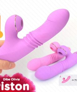 Dương Vật Giả DiBe Nhật Bản Rung Ngoáy Thụt Sưởi Ấm Bú Mút Siêu Thật