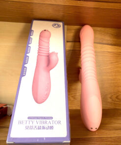 Alternative view of Dương Vật Giả Rung Ngoái BETTY Vibrator - Kết Hợp Lưỡi Liếm 2 Đầu Và Toả Nhiệt