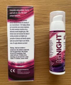 Gel Bôi Trơn Se Khít Âm Đạo Wet Stuff Ignight Tăng Khoái Cảm Cho Nữ Chai 30ml