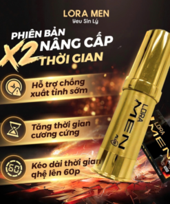 Chai Xịt Loramen Chính Hãng – Hỗ Trợ Lâu Ra 7 loramen plus