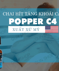 Alternative view of Popper C4 Blue 10ml Mỹ chính hãng tăng khoái cảm trải nghiệm