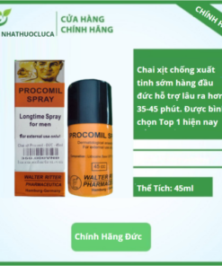 Chai Xịt Procomil Chính Hãng – Chống Xuất Sớm Hiệu Quả