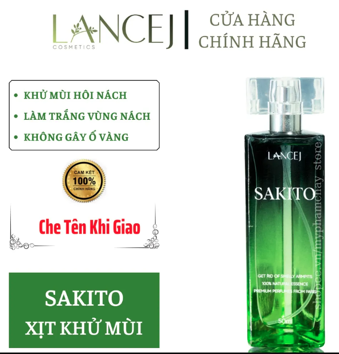 Chai Xịt Sakito Khử Mùi Hôi Nách Chính Hãng 14 sakito2