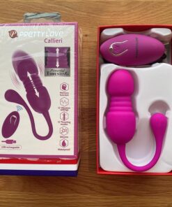 Trứng Rung Cao Cấp PrettyLove Callieri – Rung Thụt 12 Cấp Độ, Remote Không Dây