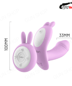 Alternative view of Trứng rung không dây Leten sạc điện điều khiển từ xa ấm nóng