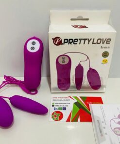 Trứng Rung Pretty Love Irma – 2 Đầu Rung Mạnh 12 Chế Độ_ Dùng Pin Tiện Lợi
