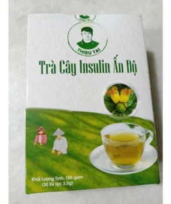 TRÀ CÂY INSULIN ẤN ĐỘ - Trà thảo mộc nước trà tốt cho đường huyết 1 hộp/30 túi lọc